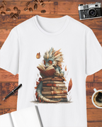 Dragon Reading Book T-Shirt