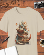Dragon Reading Book T-Shirt