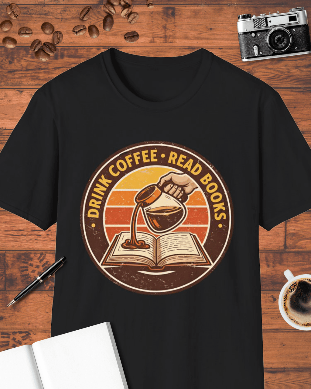 Drink Coffee Read Books T-Shirt