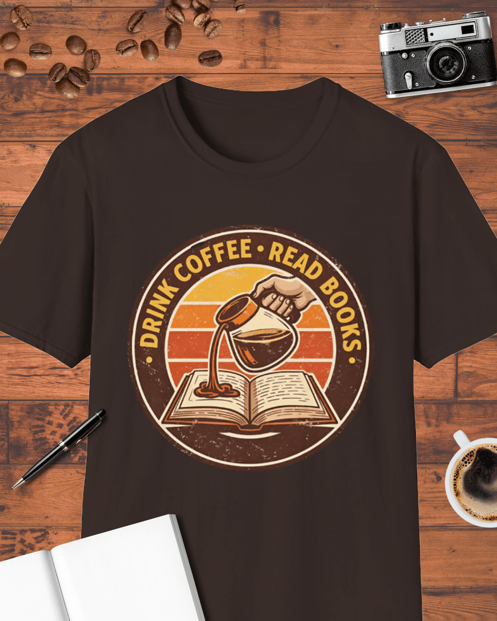 Drink Coffee Read Books T-Shirt