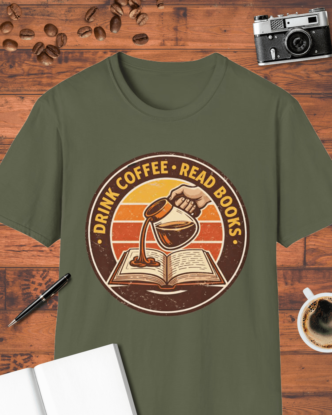 Drink Coffee Read Books T-Shirt