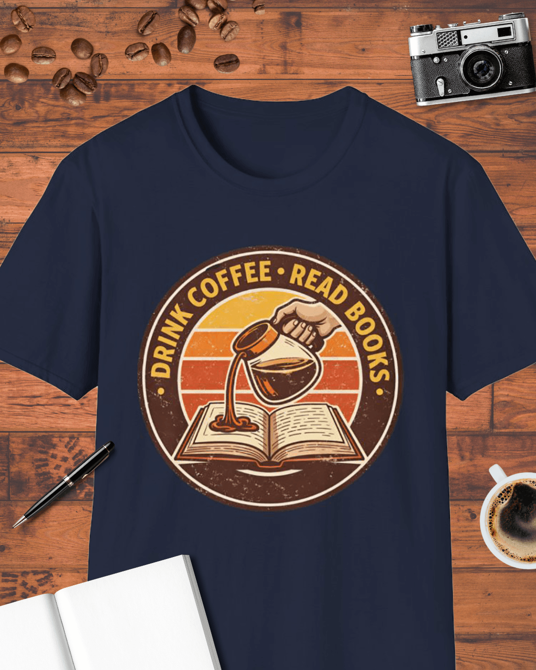Drink Coffee Read Books T-Shirt