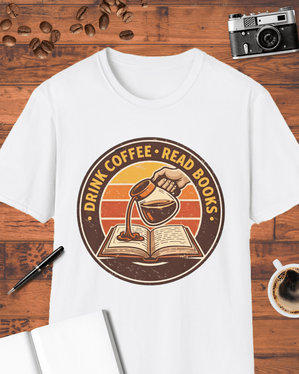 Drink Coffee Read Books T-Shirt