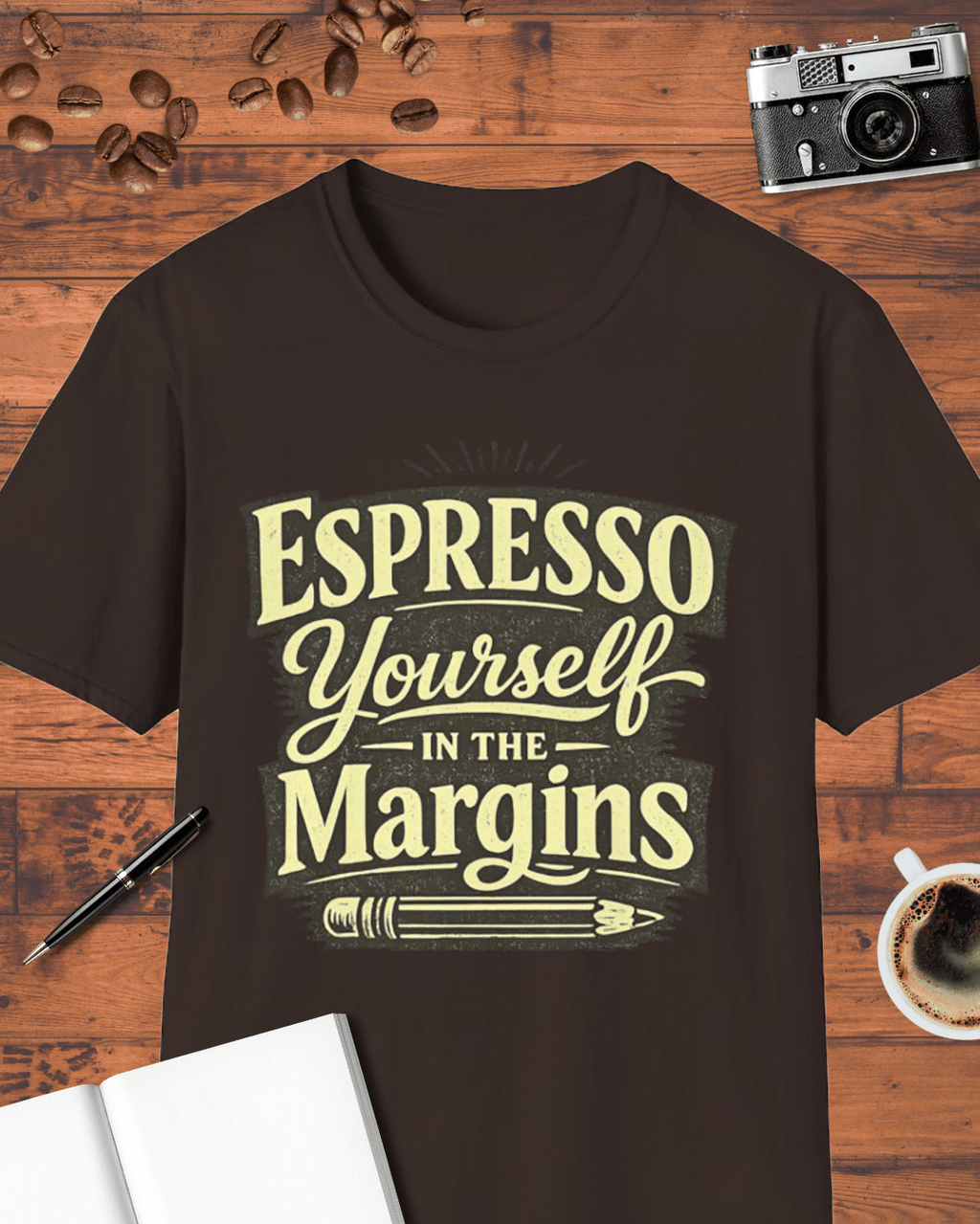 Espresso Yourself in the Margins T-Shirt