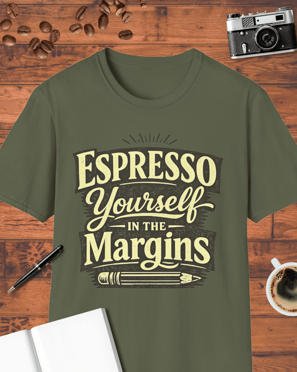 Espresso Yourself in the Margins T-Shirt