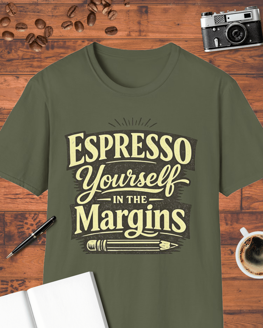 Espresso Yourself in the Margins T-Shirt