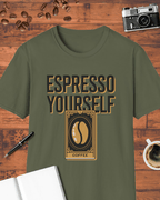 Espresso Yourself — Funny Coffee Lover T-Shirt