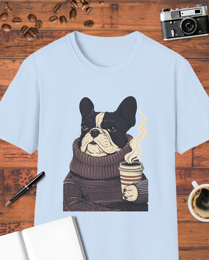 French Bulldog Coffee Lover T-Shirt