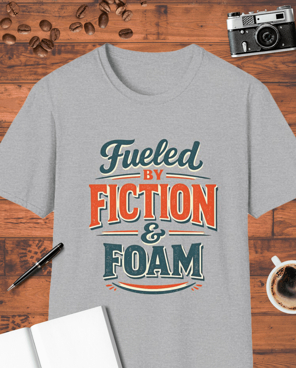 Fueled by Fiction and Foam T-Shirt