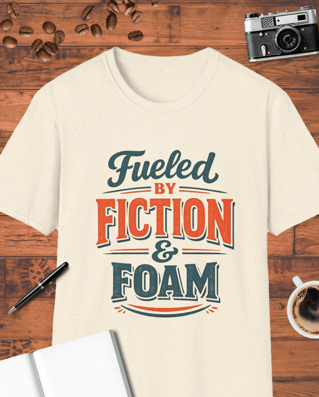 Fueled by Fiction and Foam T-Shirt