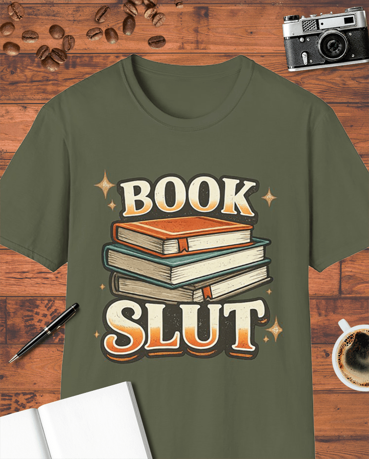 Funny Book Slut T-Shirt