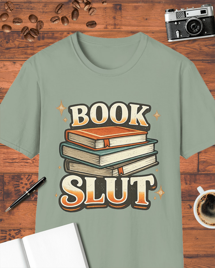 Funny Book Slut T-Shirt