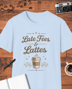 Late Fees and Lattes T-Shirt