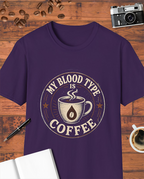My Blood Type Is Coffee T-Shirt