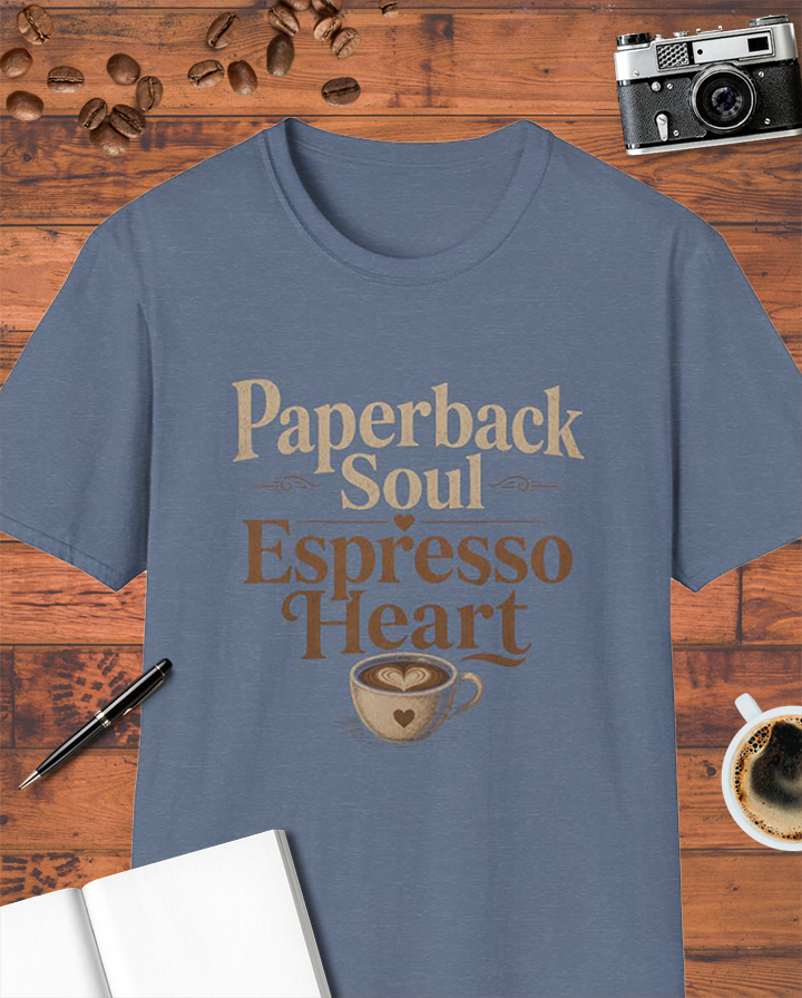 Paperback Soul Espresso Heart T-Shirt