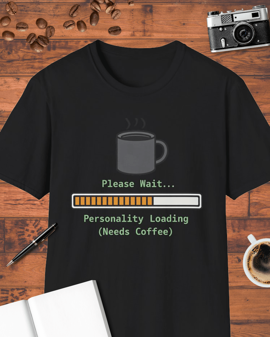 Please Wait: Personality Loading T-Shirt