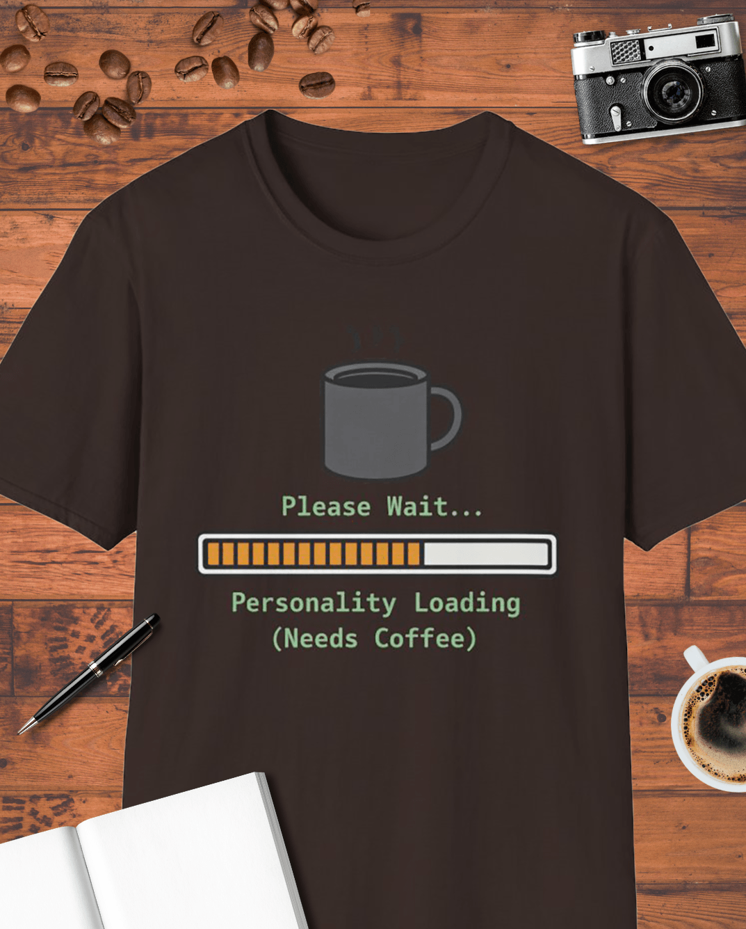 Please Wait: Personality Loading T-Shirt