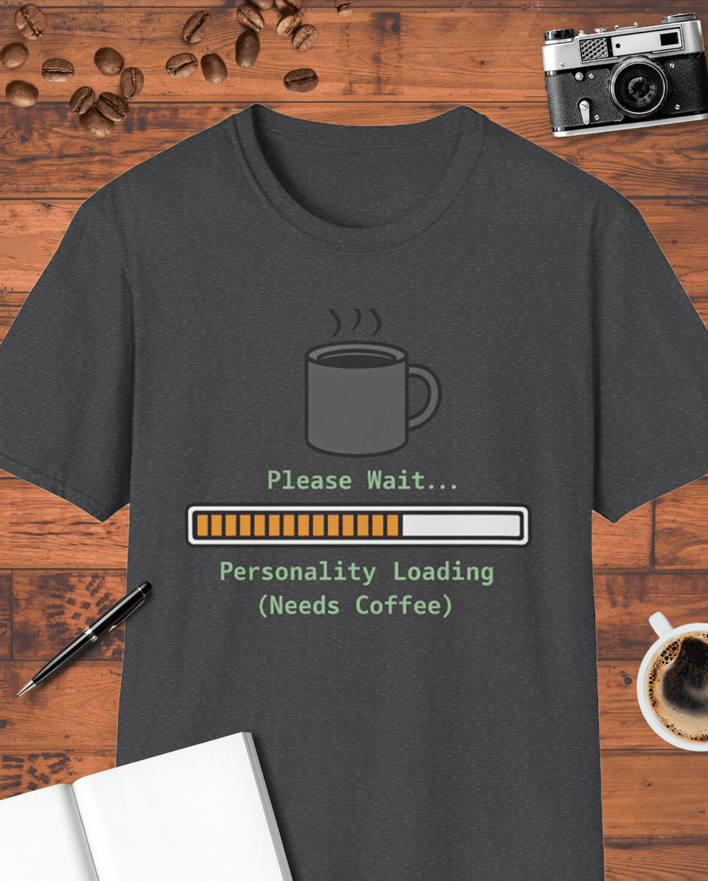 Please Wait: Personality Loading T-Shirt