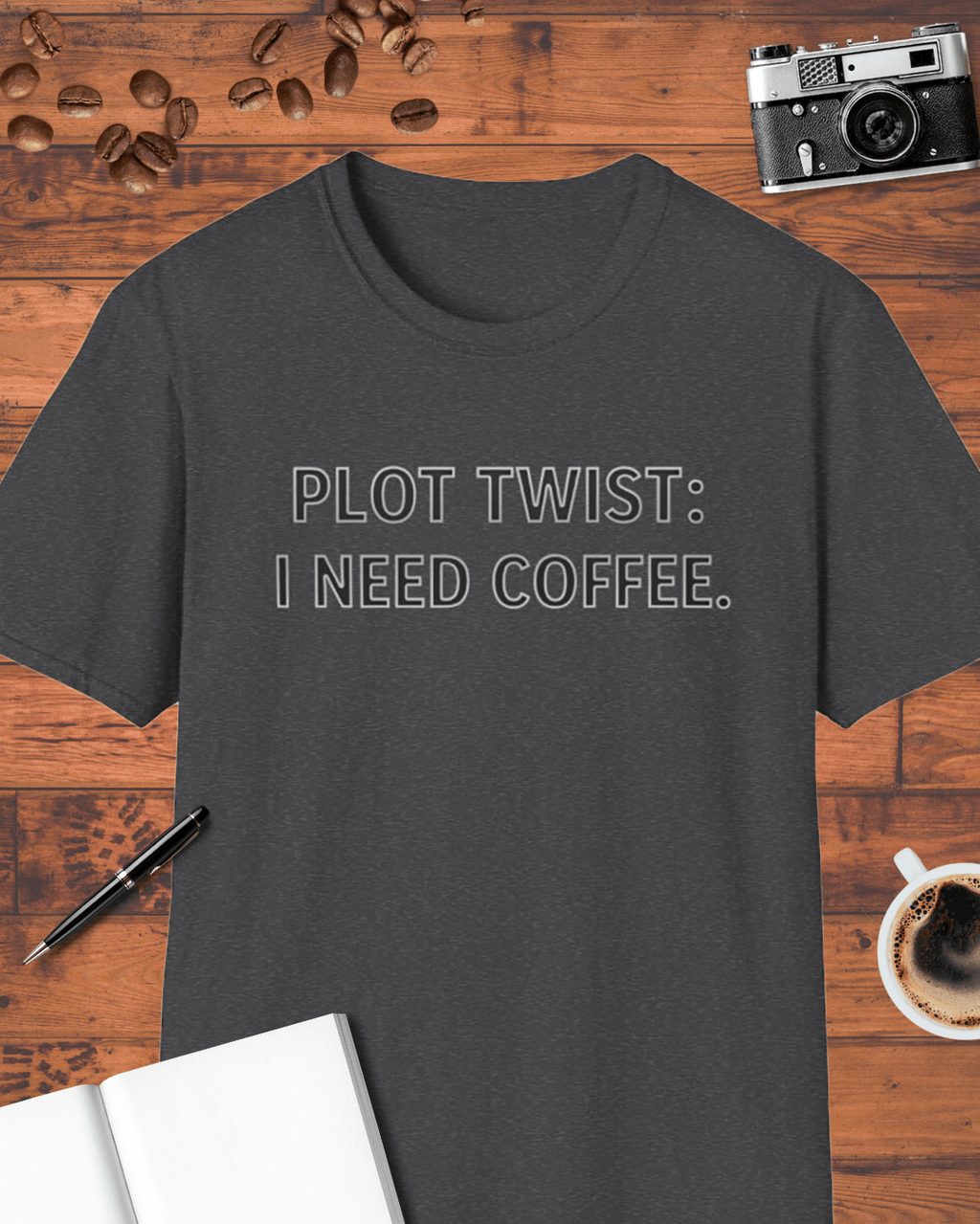 Plot Twist: I Need Coffee T-Shirt