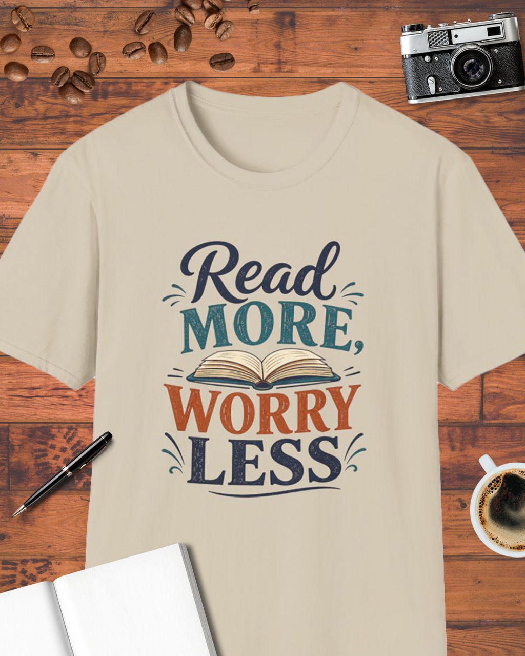 Read More, Worry Less T-Shirt