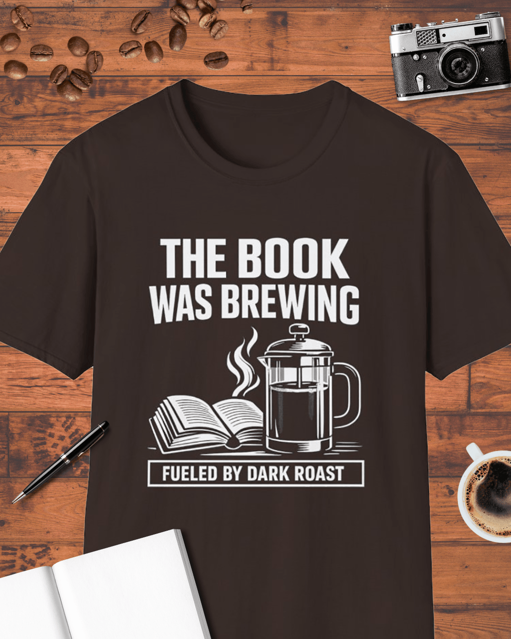 The Book Was Brewing T-Shirt