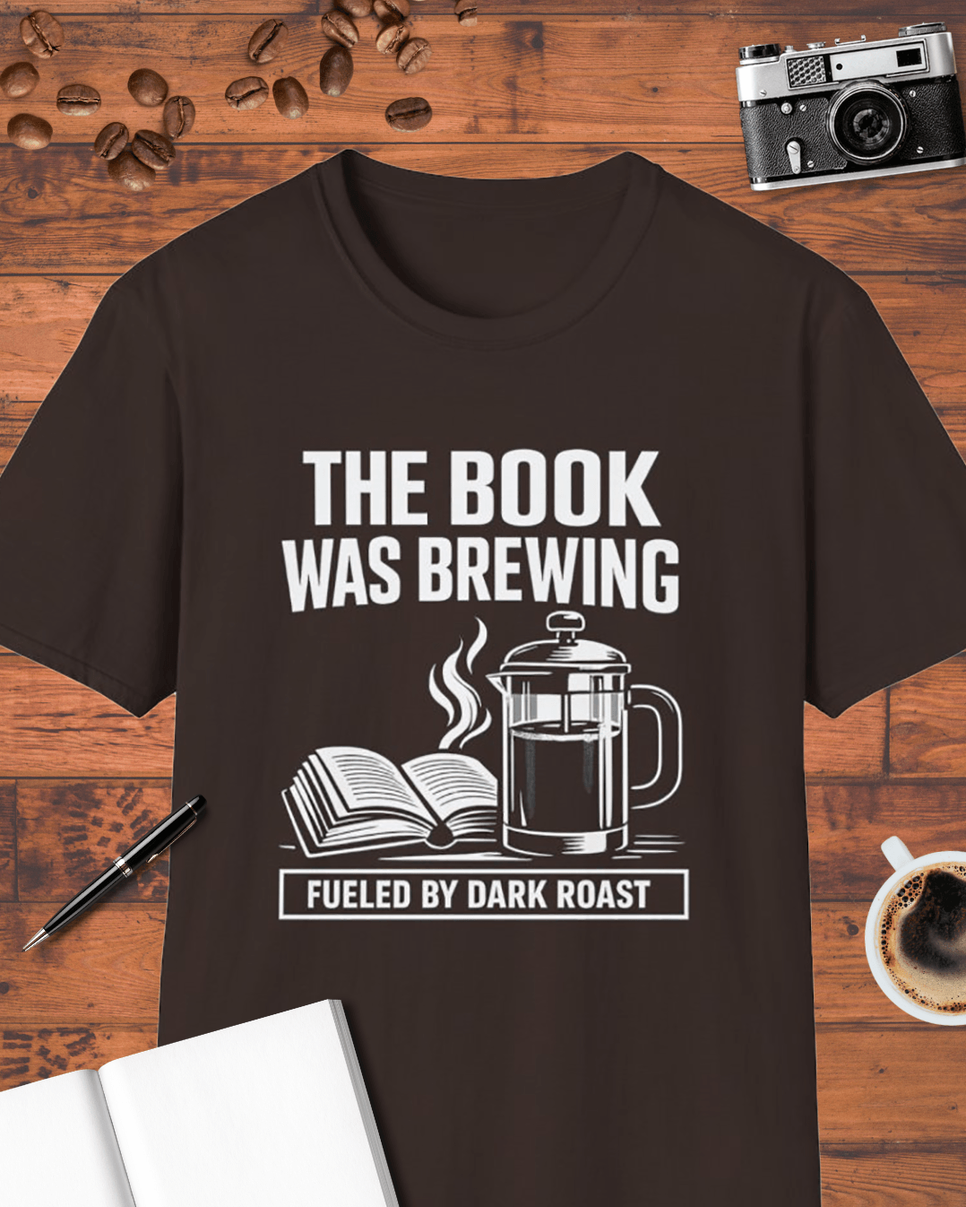 The Book Was Brewing T-Shirt