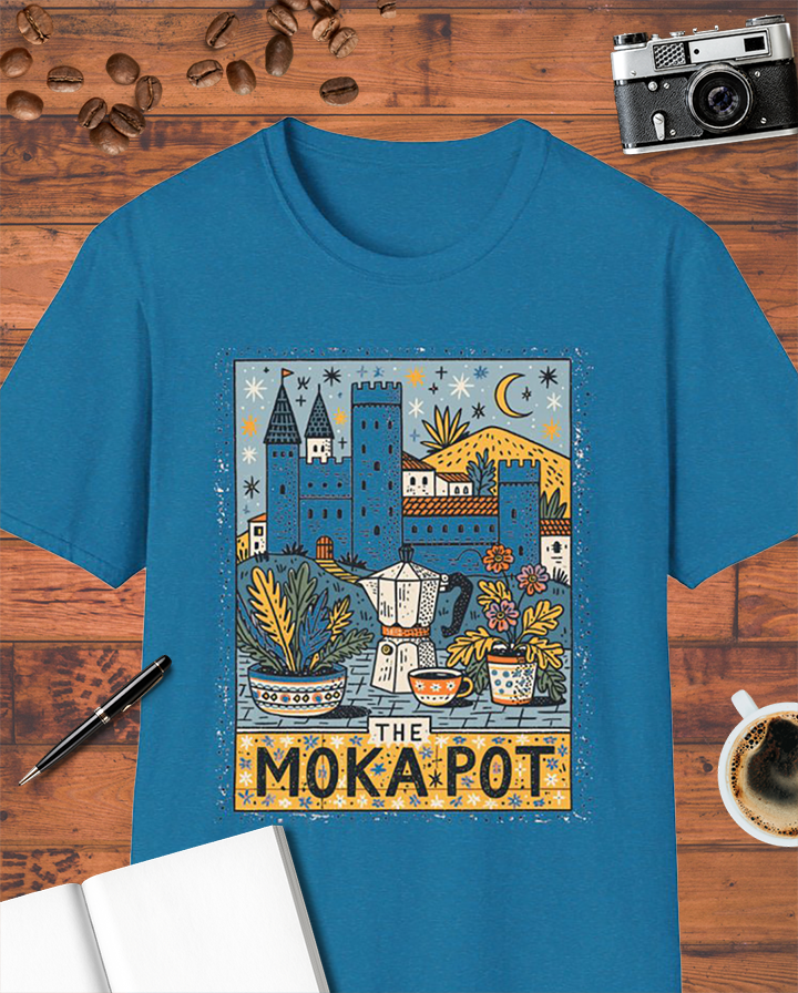 The Moka Pot Tarot Card T-Shirt