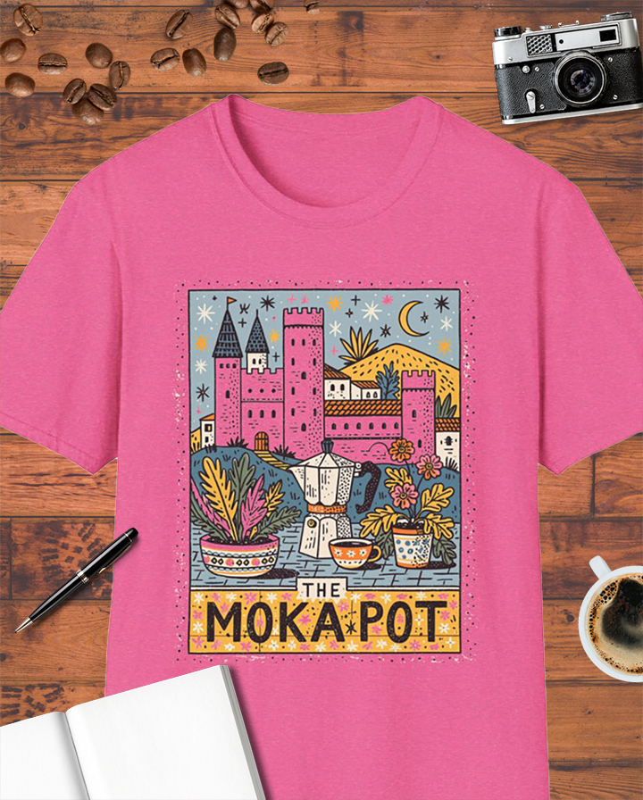 The Moka Pot Tarot Card T-Shirt
