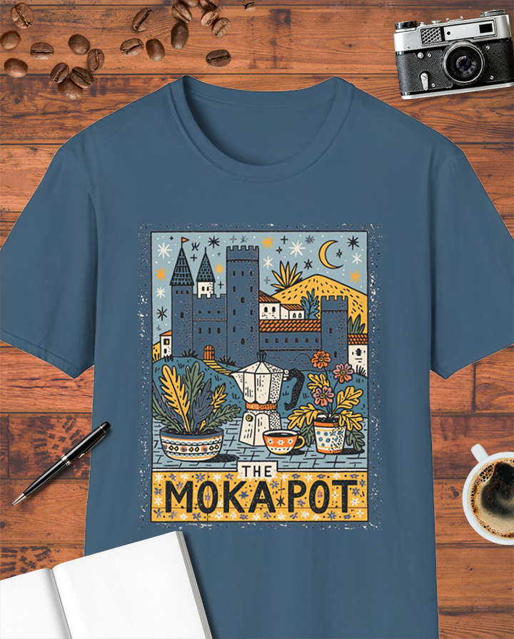 The Moka Pot Tarot Card T-Shirt