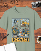 The Moka Pot Tarot Card T-Shirt