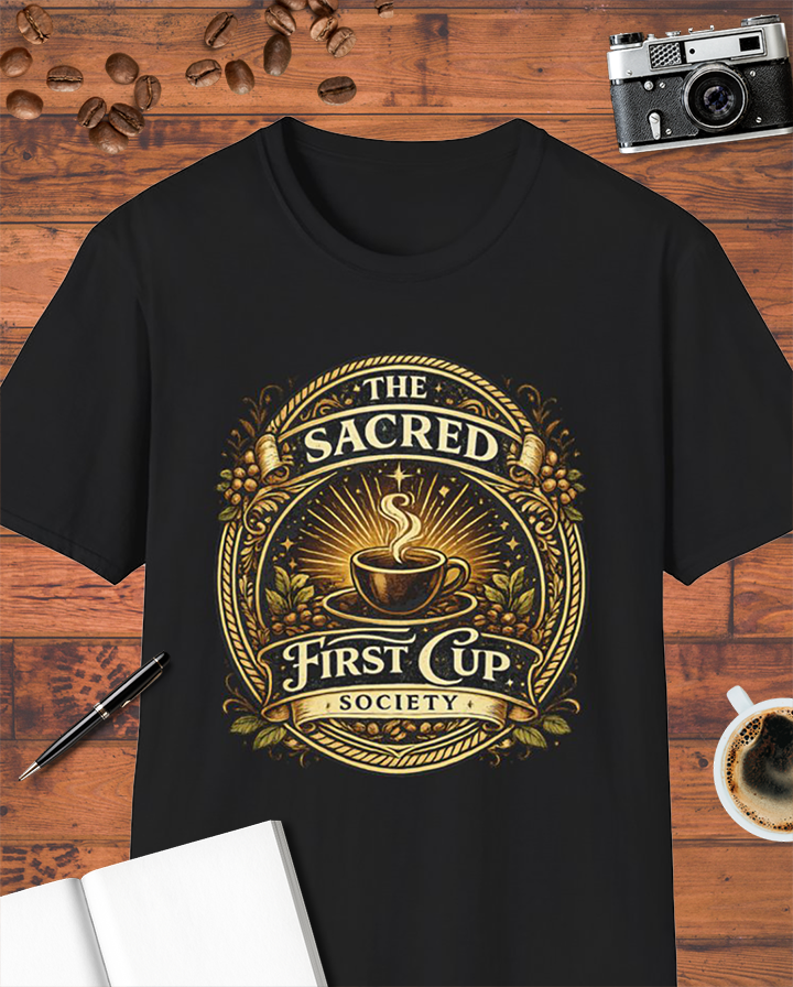 The Sacred First Cup Society T-Shirt