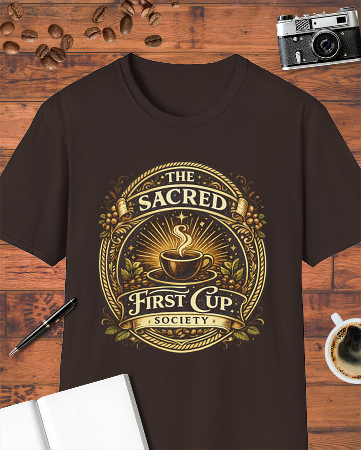 The Sacred First Cup Society T-Shirt