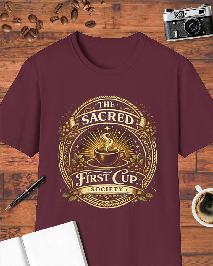 The Sacred First Cup Society T-Shirt
