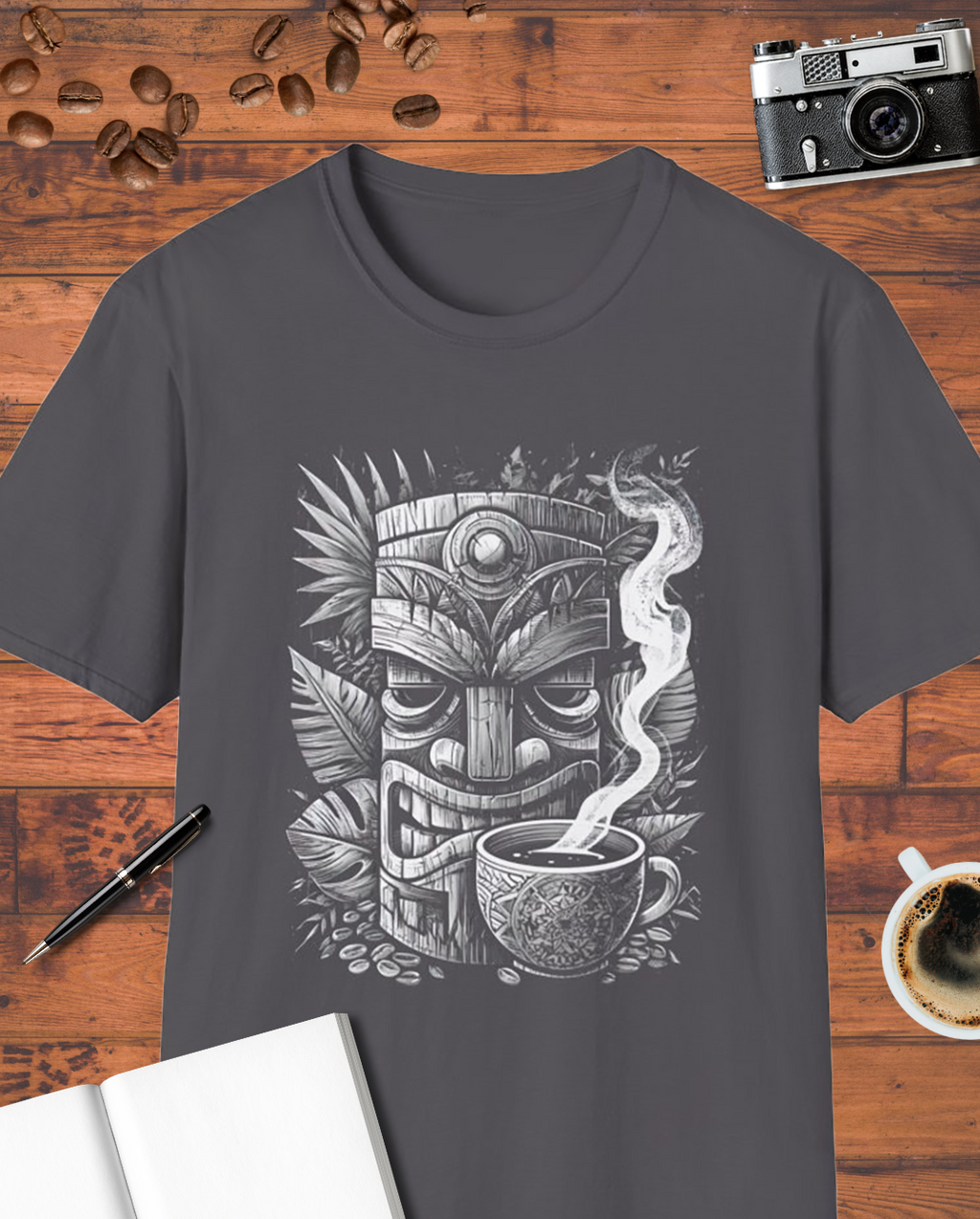 Tiki Coffee Lover T-Shirt
