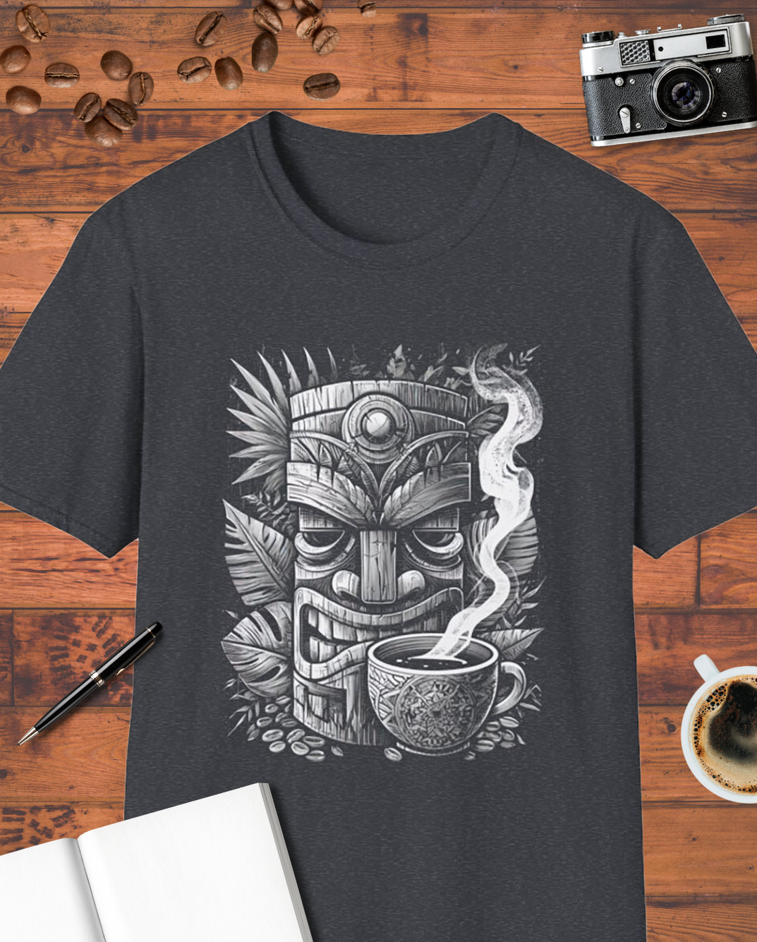 Tiki Coffee Lover T-Shirt