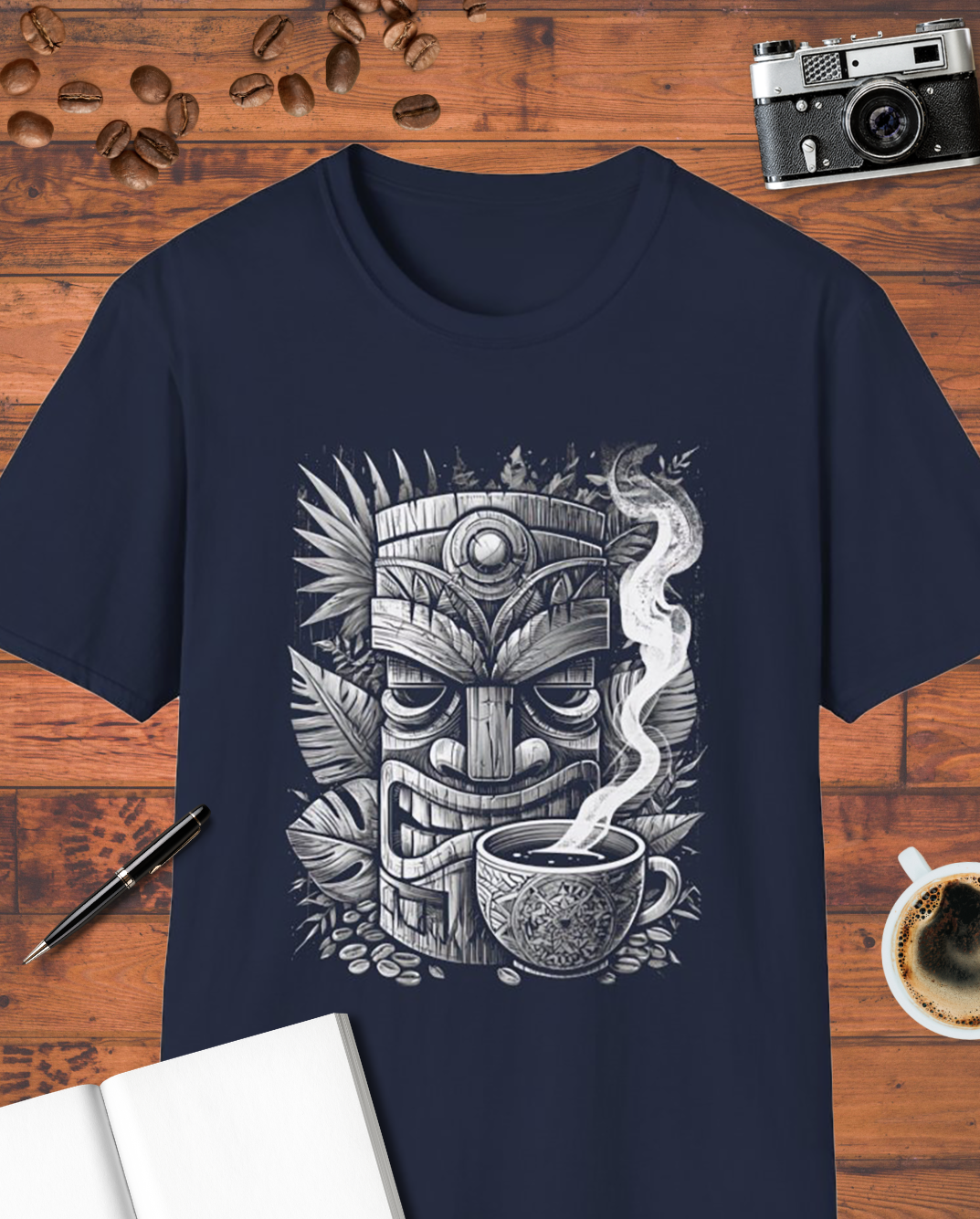 Tiki Coffee Lover T-Shirt