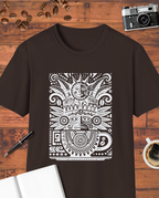 Tribal Coffee Art T-Shirt