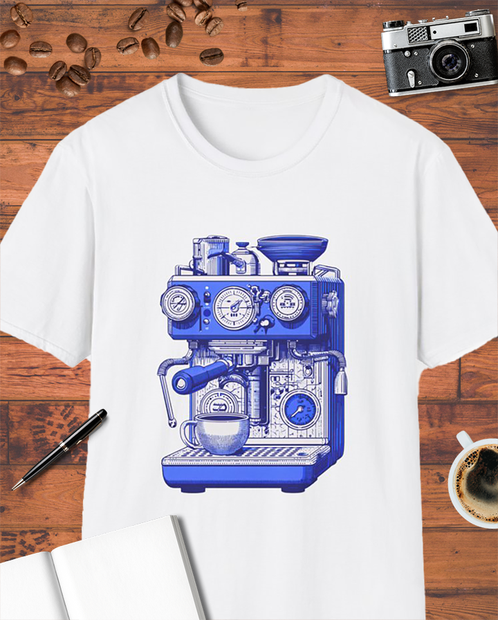 Vintage Espresso Machine T-Shirt