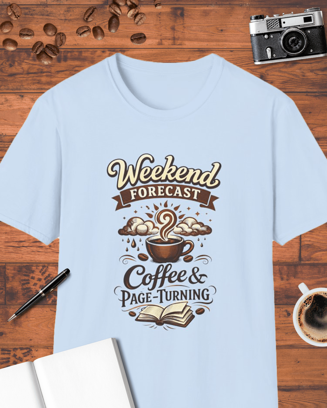 Weekend Forecast: Coffee & Page-Turning T-Shirt