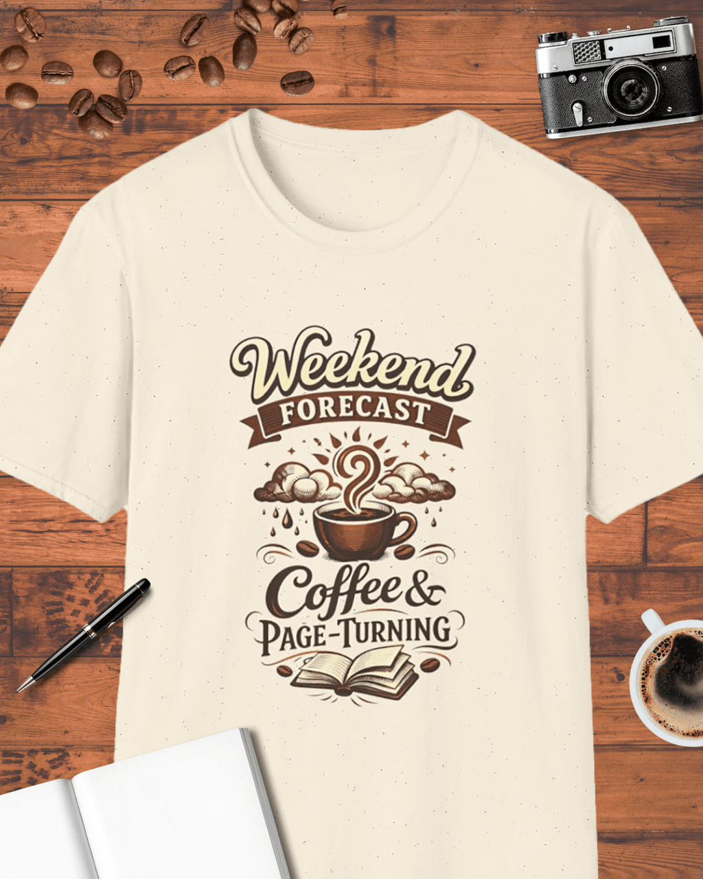 Weekend Forecast: Coffee & Page-Turning T-Shirt