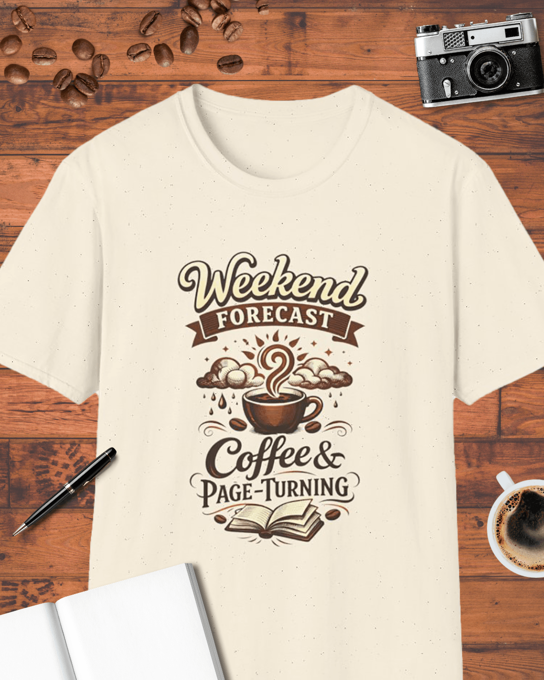 Weekend Forecast: Coffee & Page-Turning T-Shirt