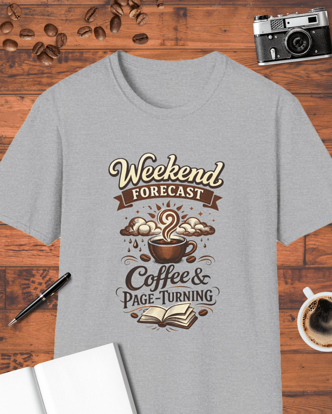 Weekend Forecast: Coffee & Page-Turning T-Shirt