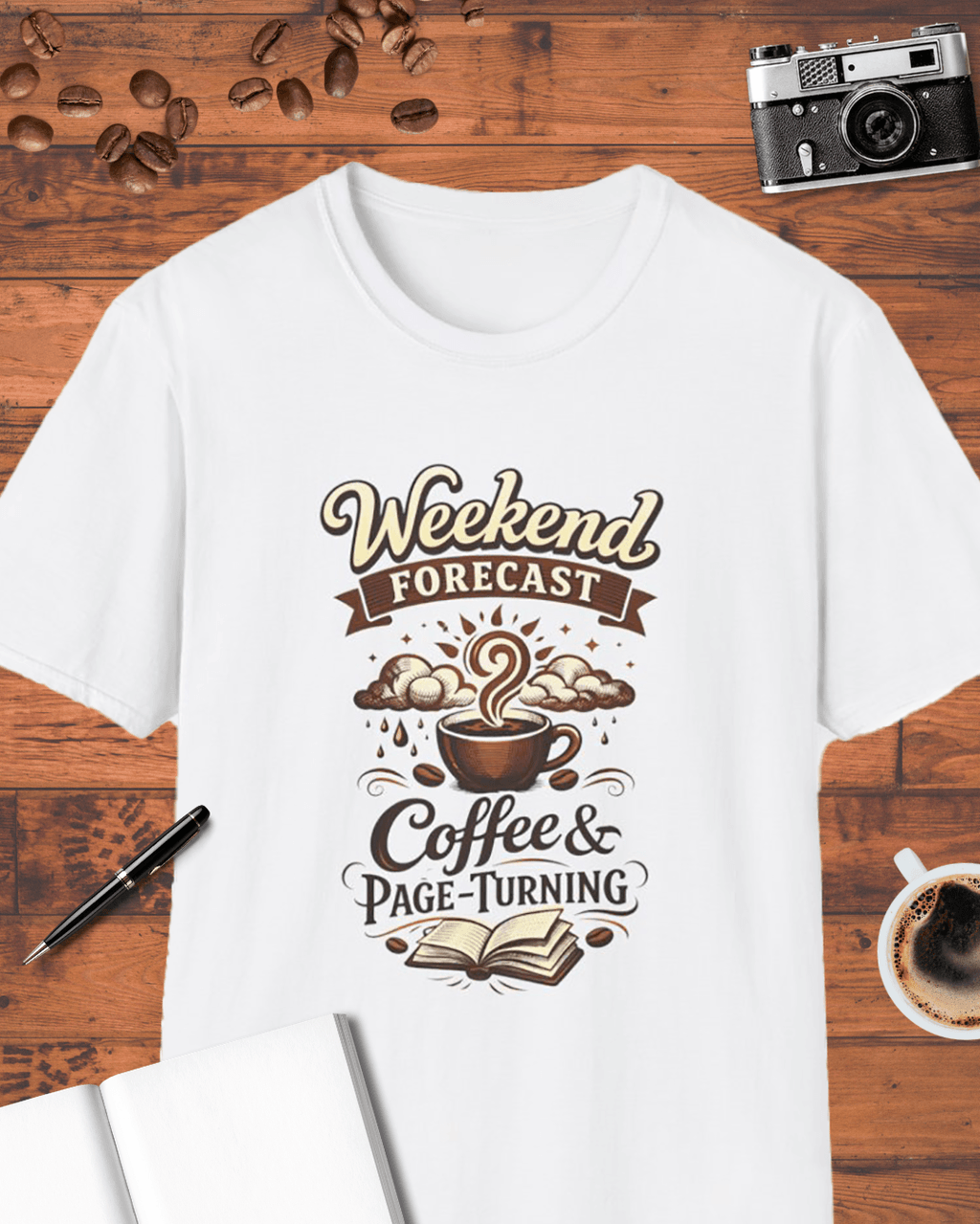 Weekend Forecast: Coffee & Page-Turning T-Shirt